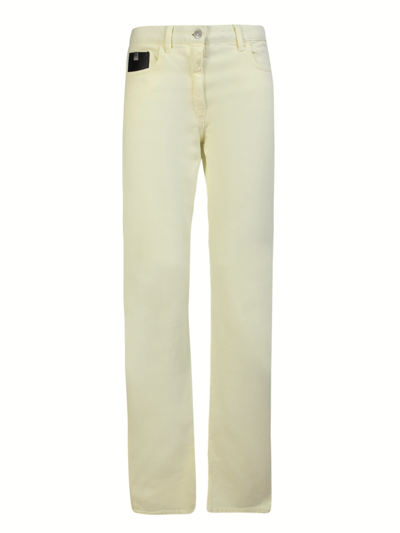 Shop Alyx High-waisted Skinny Jeans Light Yellow