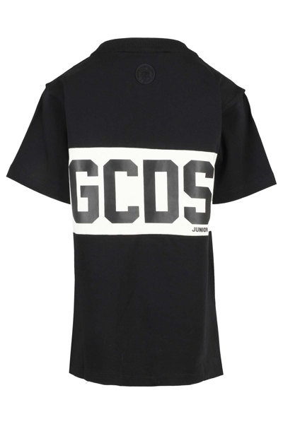Shop Gcds Mini T-shirt In Nero