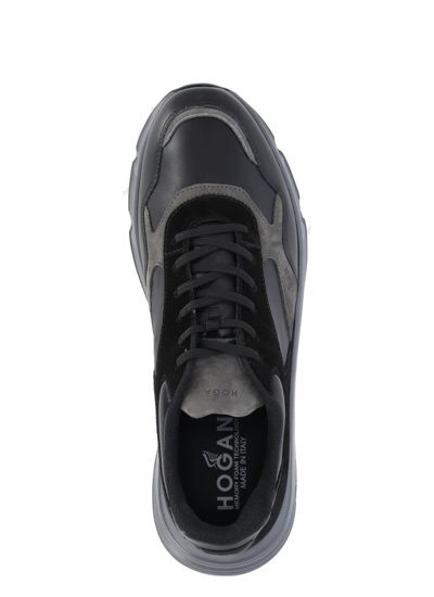 Shop Hogan Hyperlight Sneakers In Black