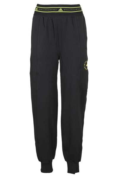 Shop Adidas By Stella Mccartney Pant In Black Shoyel