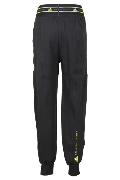 Shop Adidas By Stella Mccartney Pant In Black Shoyel