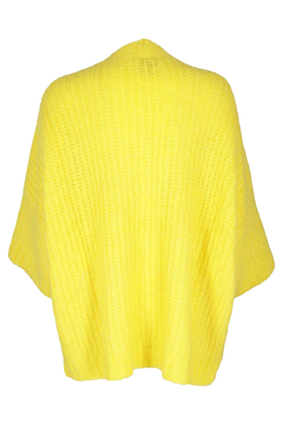 Shop Essentiel Antwerp Oversized Cardigan In Clear Yellow