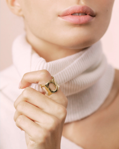 Shop Federica Tosi Ring Maggie Gold