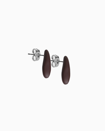 Federica Tosi Lobo Drop Brown In Brown