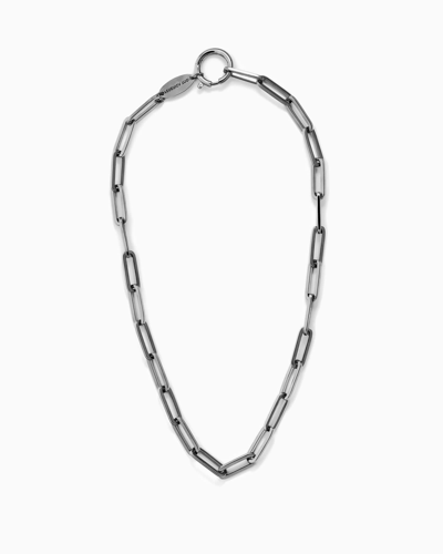 Federica Tosi Lace Square Ruthenium In Black