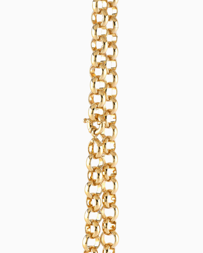 Federica Tosi Lace Long Irma Gold In Gold