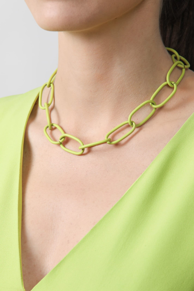 Shop Federica Tosi Lace Bolt Lime