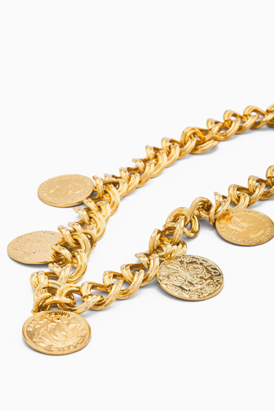Federica Tosi Elizabeth Medallion Necklace In Gold