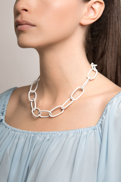 Federica Tosi Lace Bolt Cloud In White