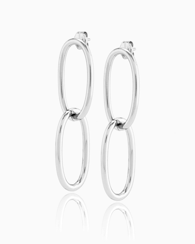 Federica Tosi Earring New Bolt Silver In Silver