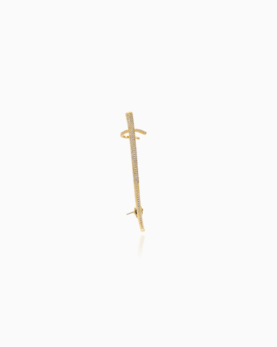 Shop Federica Tosi Earring Kim Gold