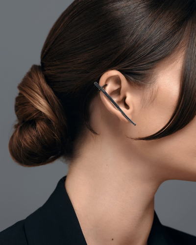 Federica Tosi Earring Kim Black In Black