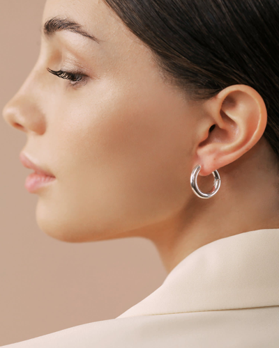 Federica Tosi Earring Eva Small Silver In Silver
