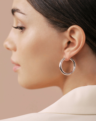 Federica Tosi Earring Eva Silver In Silver