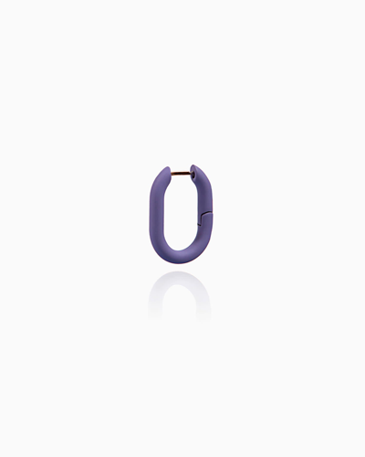 Shop Federica Tosi Earring Christy Lavender In Lilac