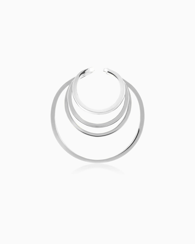 Federica Tosi Kate Silver Ear Cuff Earring In Metallic