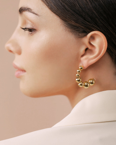Federica Tosi Earring Allison Gold In Gold