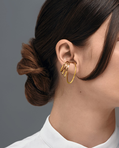 Federica Tosi Ear Cuff Kate Gold In Gold