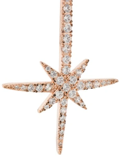 Federica Tosi Comet Earrings Rose Gold In Rose Gold