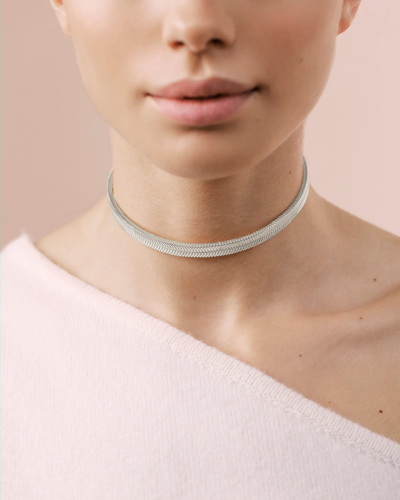 Federica Tosi Choker Rachel Silver In Silver