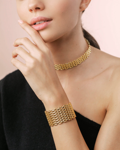 Shop Federica Tosi Bracelet Dalia Gold