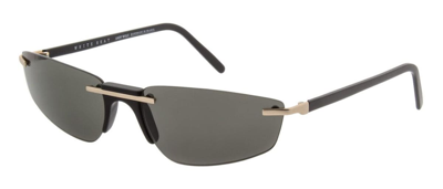 Shop Andy Wolf Ophelia A Sunglasses In Black, Gold