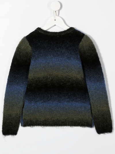 Shop Bonpoint Britanni Wool-blend Jumper In Blue