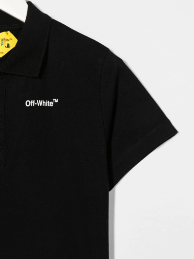 Shop Off-white Arrow-print Short-sleeve T-shirt In Black