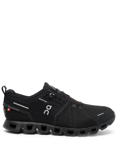 Shop On Running On Cloud 5 Low-top Sneakers In Black