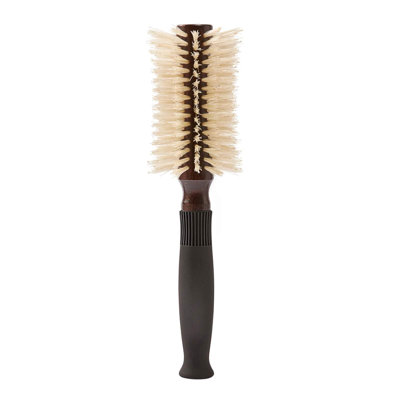 Shop Christophe Robin Pre-curved Blowdry Hairbrush With Natural Boar-bristle And Wood - 12 Rows