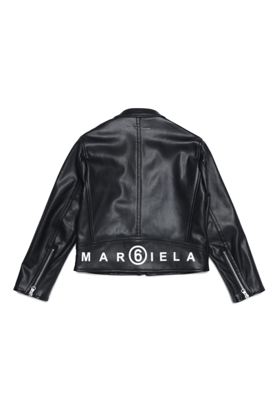 Shop Mm6 Maison Margiela Mm6j15u Jacket Maison Margiela In Black