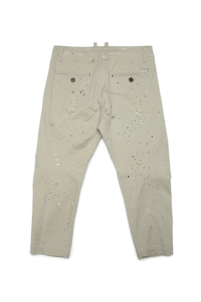 Dsquared2 Kids' D2p514m Trousers Dsquared In Ice Grey | ModeSens