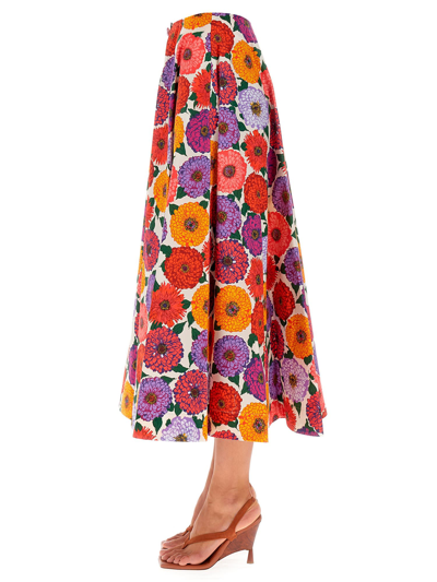 Shop La Doublej Holiday Skirt In Multicolor