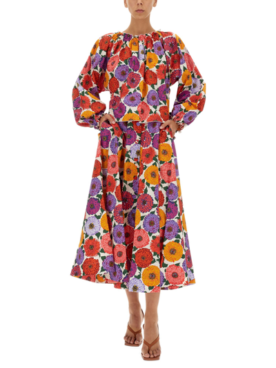 Shop La Doublej Holiday Skirt In Multicolor