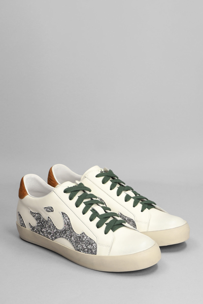 Bibi Lou Sneakers In Beige Leather | ModeSens