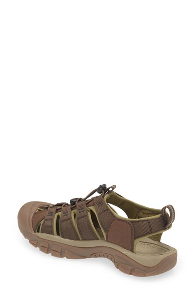 Shop Keen 'newport H2' Sandal In Olive Drab/ Canteen