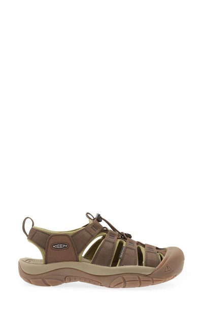 Shop Keen 'newport H2' Sandal In Olive Drab/ Canteen