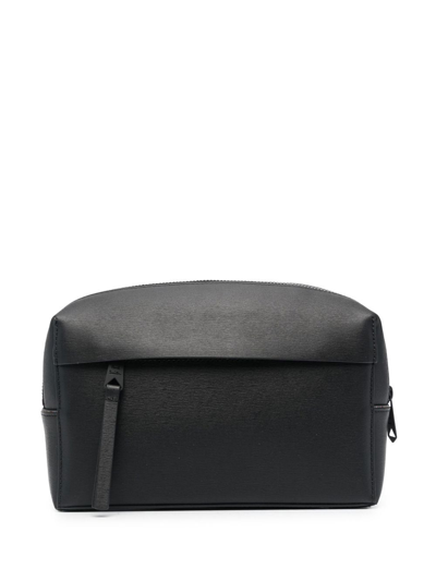 Shop Paul Smith Zip-up Wash Bag In Schwarz