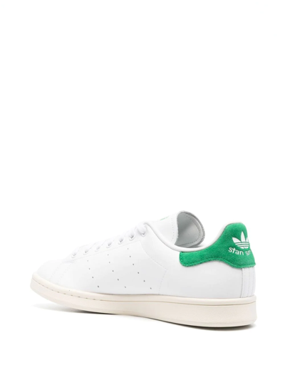 Shop Adidas Originals Stan Smith Lace-up Sneakers In Weiss