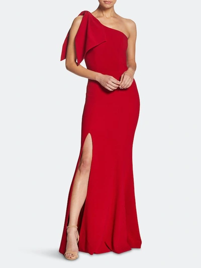 Shop Dress The Population Georgina Gown In Red
