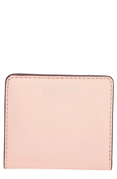 Marc By Marc Jacobs 'quintessential Emi' Leather Wallet In Pearl Blush Multi