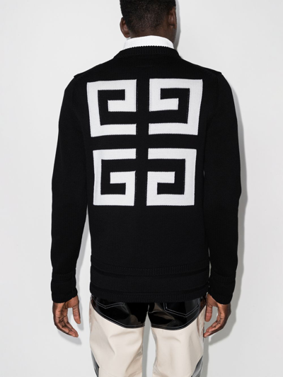 Shop Givenchy Cotton Sweater In Black