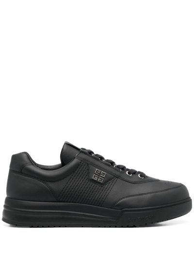 Shop Givenchy G4 Leather Sneakers