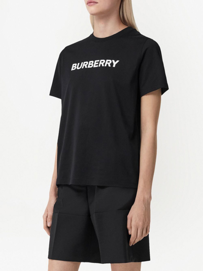 Shop Burberry Logo Cotton Polo Shirt