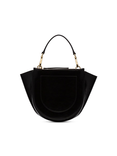 Shop Wandler Hortensia Mini Leather Shoulder Bag