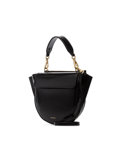 Shop Wandler Hortensia Mini Leather Shoulder Bag