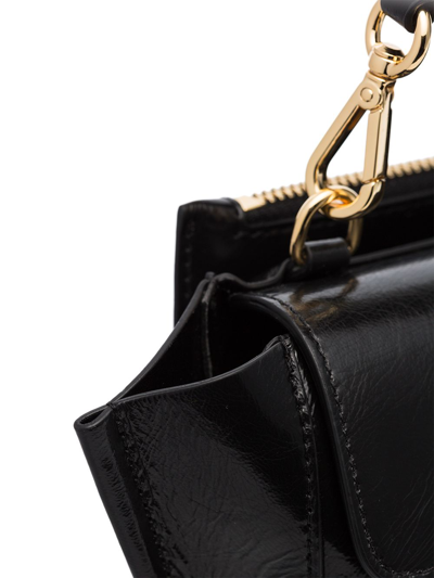 Shop Wandler Hortensia Mini Leather Shoulder Bag