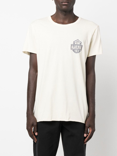 Shop Alchemist Cotton T-shirt In White