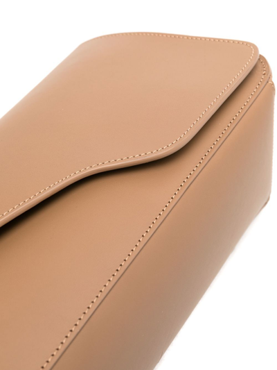 Shop Atp Atelier Molino Vegetable Tanned Leather Shoulder Bag In Beige