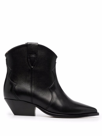 Shop Isabel Marant Dewina Leather Boots